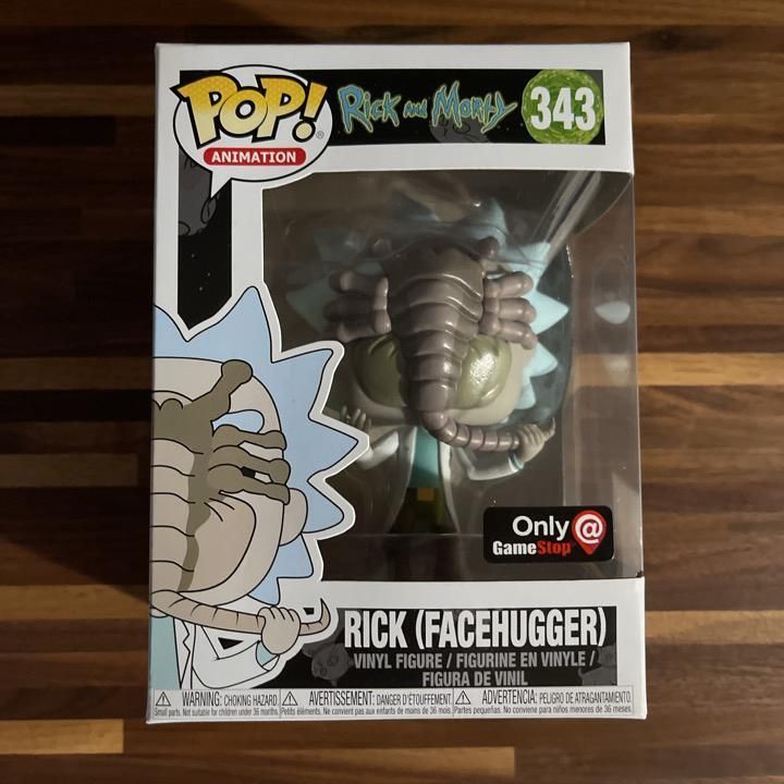 Verified Rick (Facehugger) Funko Pop! Whatnot