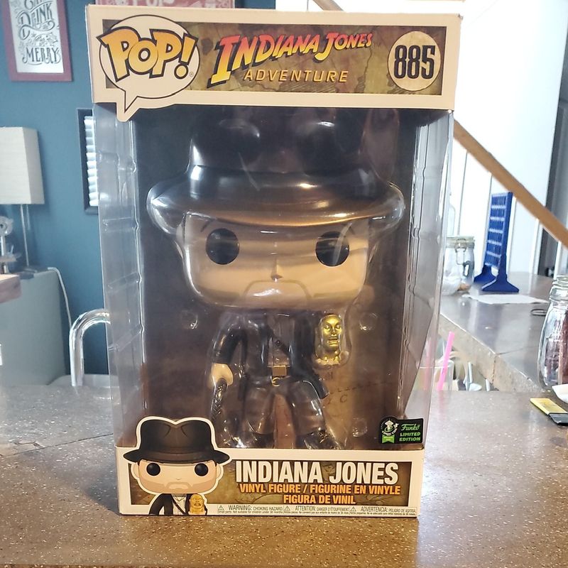 Indiana Jones (10-Inch) (Metallic) - Funko Pop! - Available Listings ...