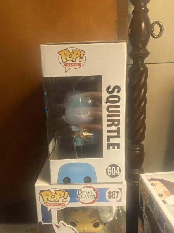 Verified Squirtle (Flocked) Funko Pop 