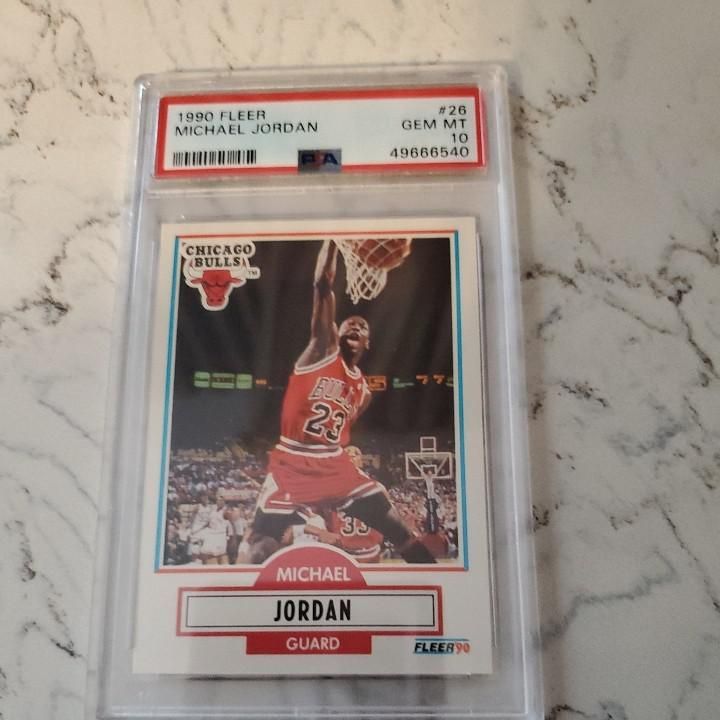 1990 michael jordan card fleer