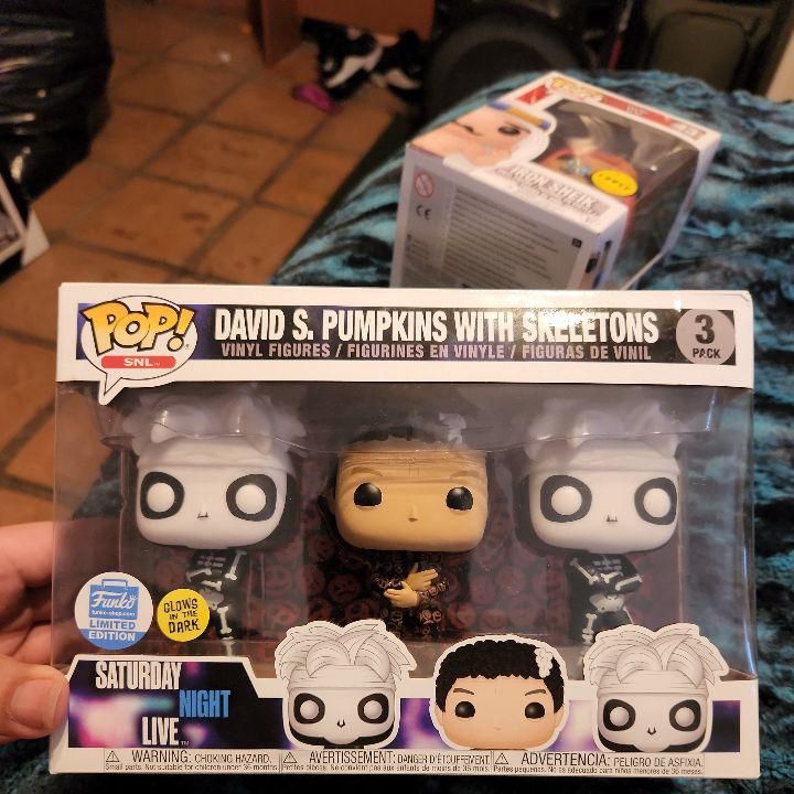 funko pop david s pumpkins 3 pack