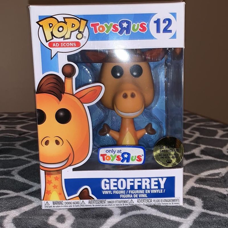 geoffrey flocked pop