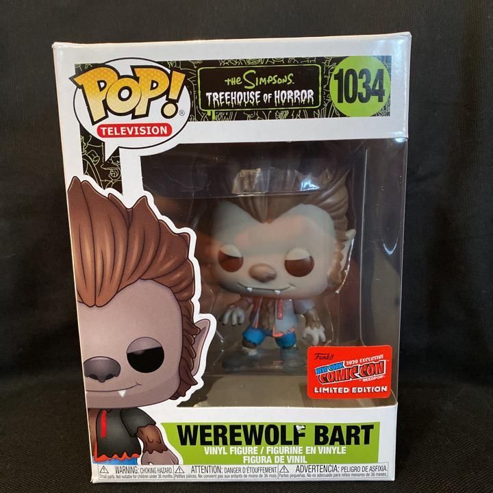 funko pop bart werewolf