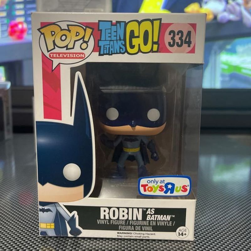 Robin as Batman