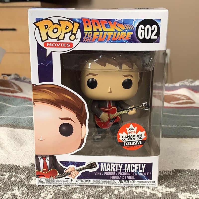 Marty McFly (w/ Guitar) [Canadian Convention] - Funko Pop! - Available ...