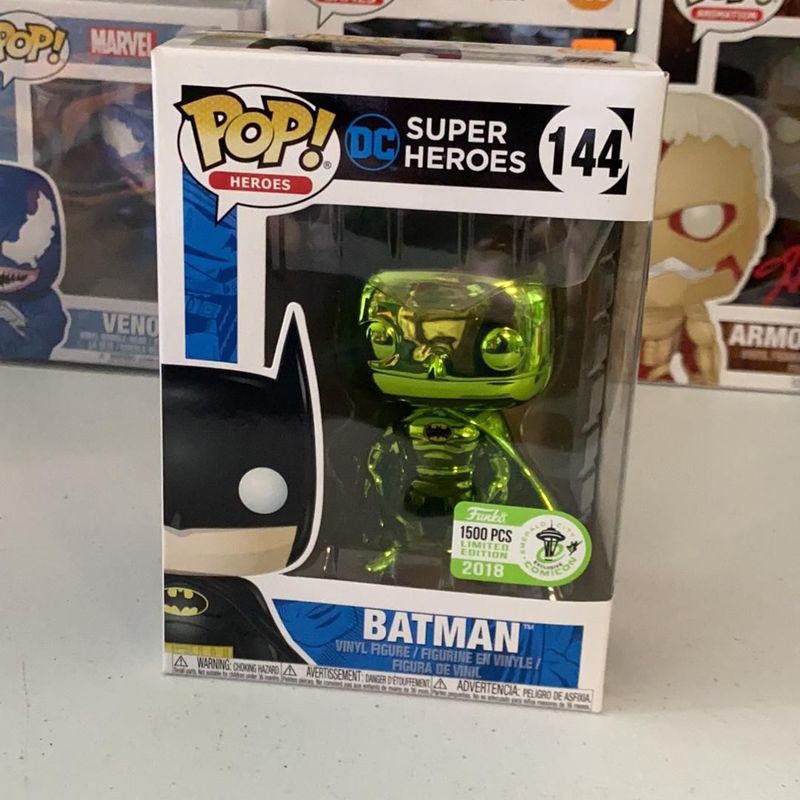 chrome batman funko