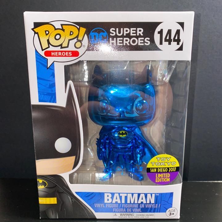 batman blue metallic pop