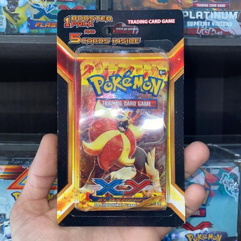 Pokemon Tcg Flashfire Booster Pack + 5 Cards
