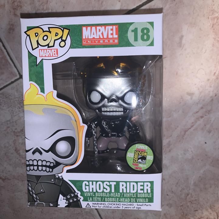 Verified Ghost Rider (Metallic) Funko Pop! | Whatnot