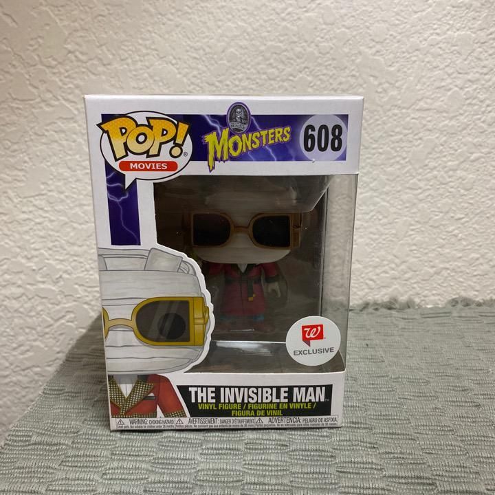 invisible man pop figure