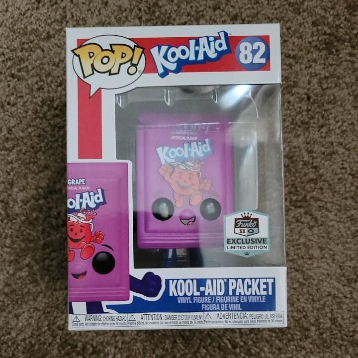 purple kool aid packet funko pop