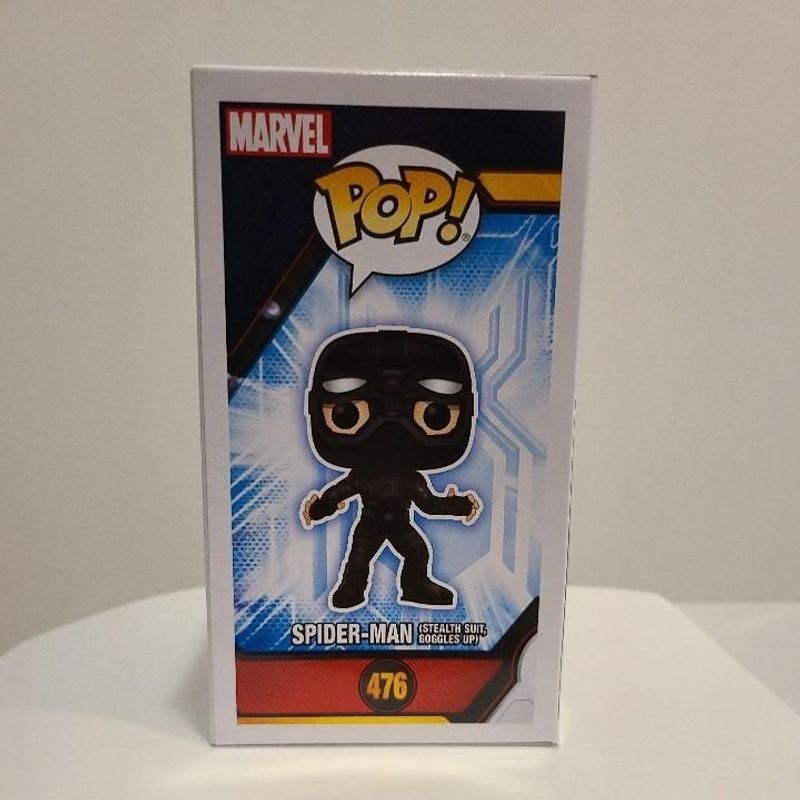 Verified Spider-Man (Stealth Suit, Goggles Up) by Funko Pop! | Whatnot