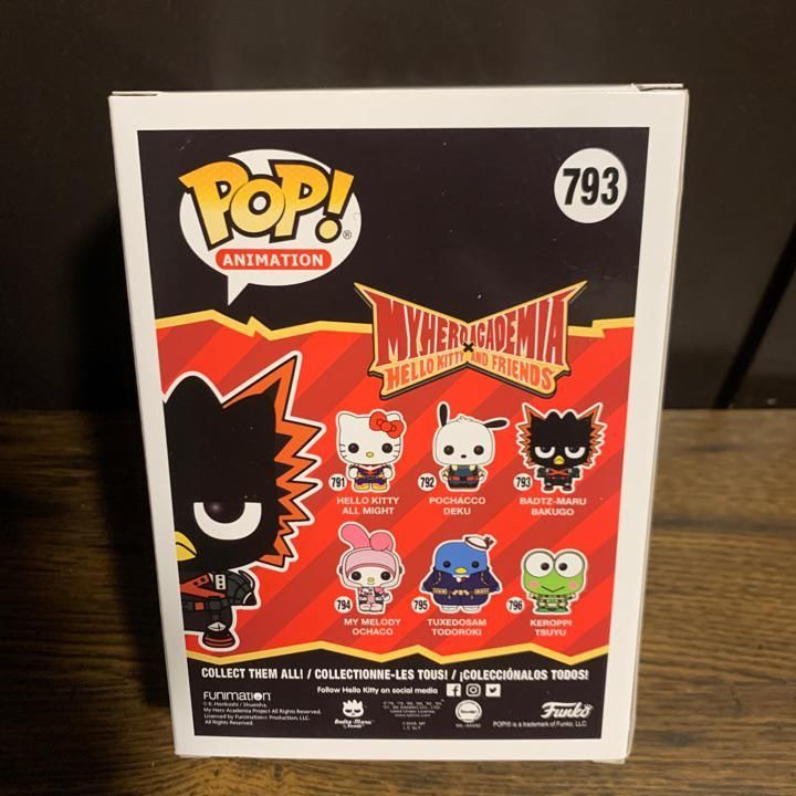 Verified Badtz-Maru Bakugo Funko Pop 