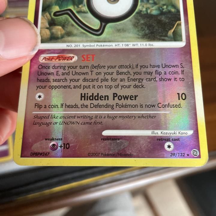 Unown S, Pokémon