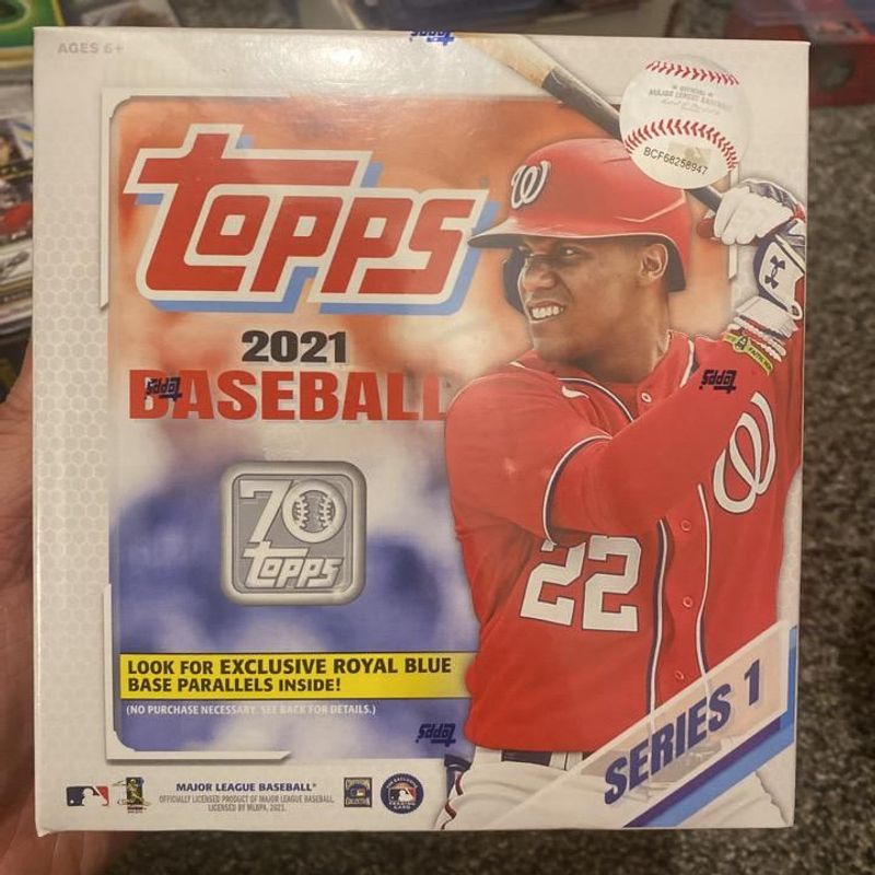 2021 Topps Series 1 Baseball Mega Box - Walmart Version
