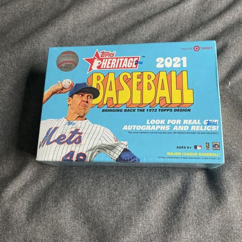 2021 Topps Heritage Baseball Mega Box (Target)