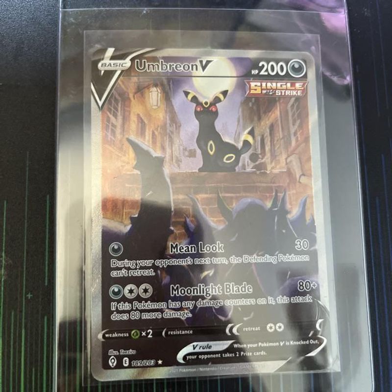 Verified Umberon V (Full Art) - Evolving Skies Pokemon Cards | Whatnot