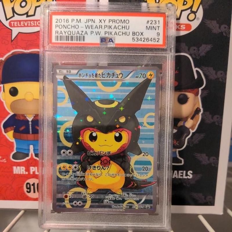 Pikachu Wearing Rayquaza Black Poncho - Pikachu Special Box