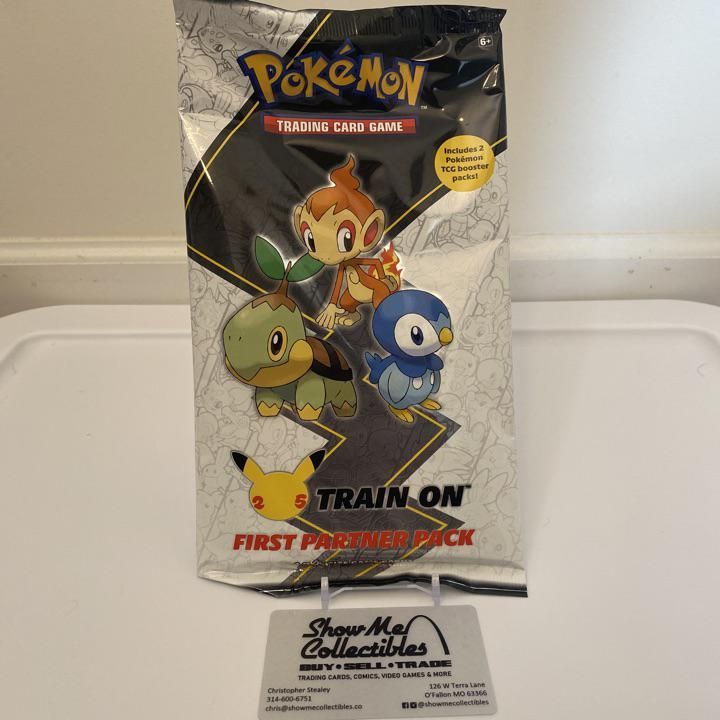 Verified Pokémon Train On First Partner Pack (Sinnoh) by Pokemon