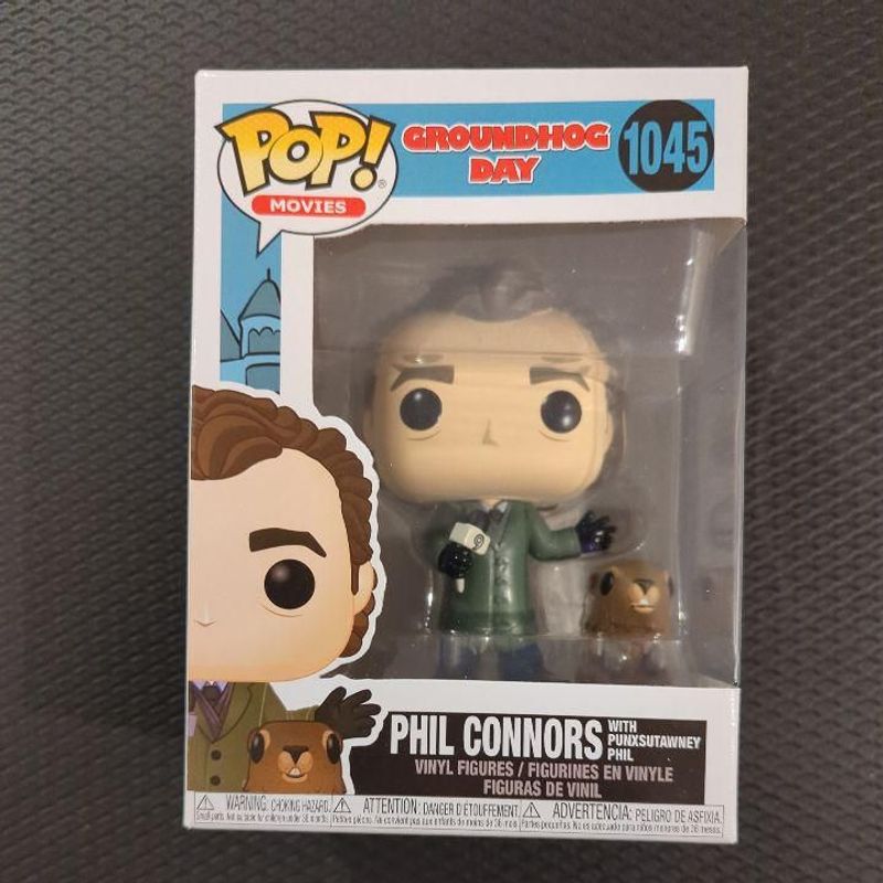 Phil Connors with Punxsutawney Phil