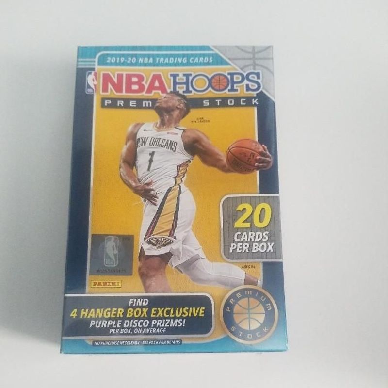 2019-2020 Panini NBA Hoops Premium Stock Basketball Hanger Box