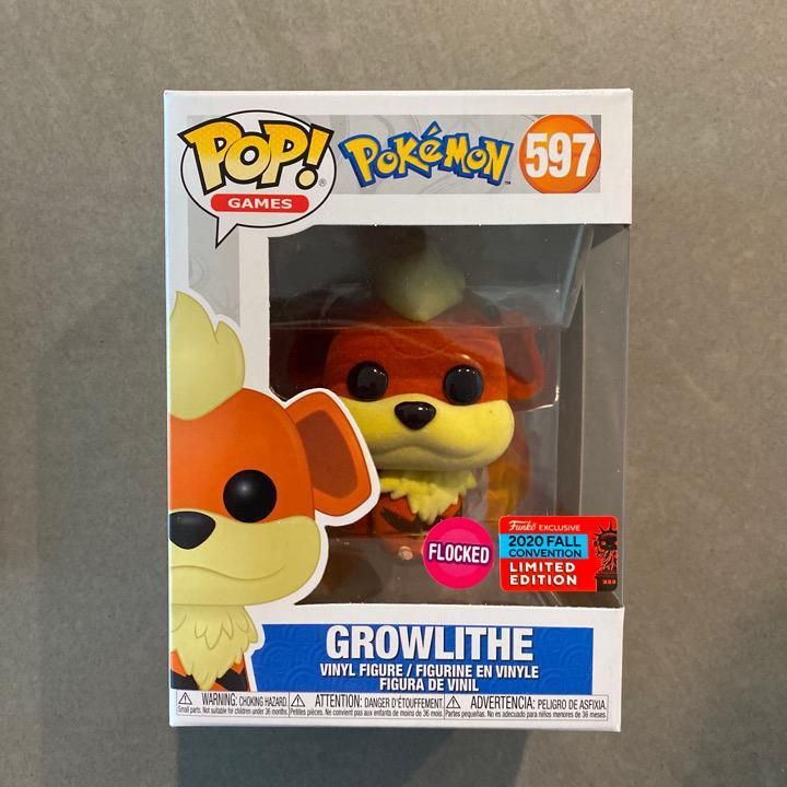 funko flocked growlithe