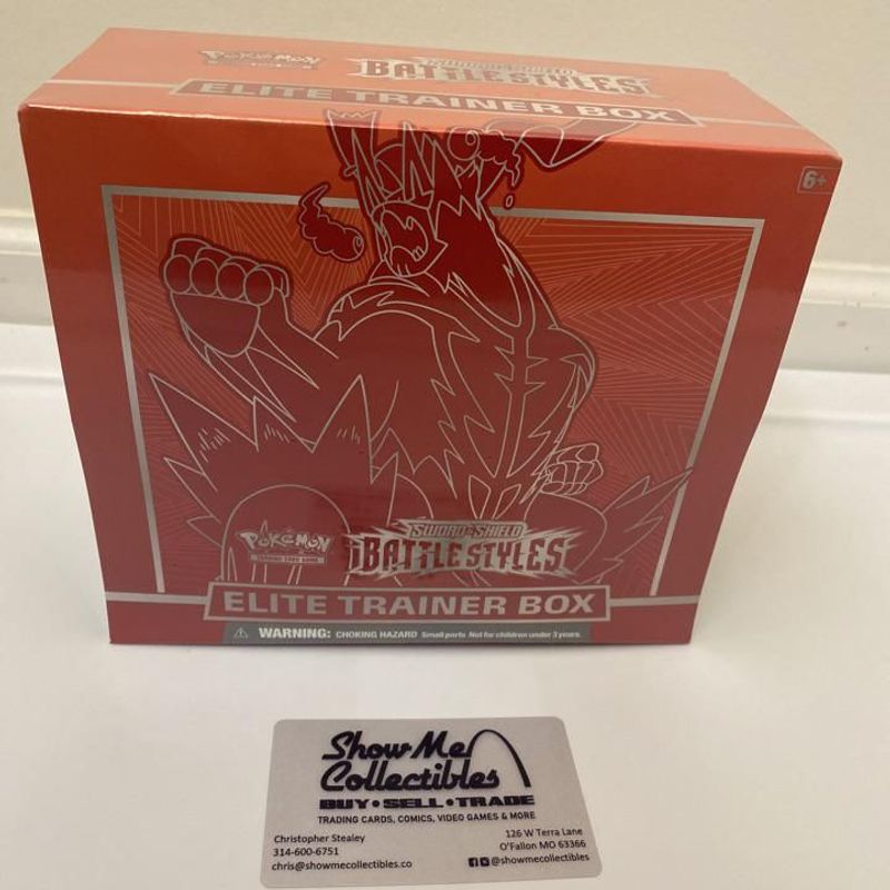 Battle Styles Elite Trainer Box (Single Strike Urshifu - Red)