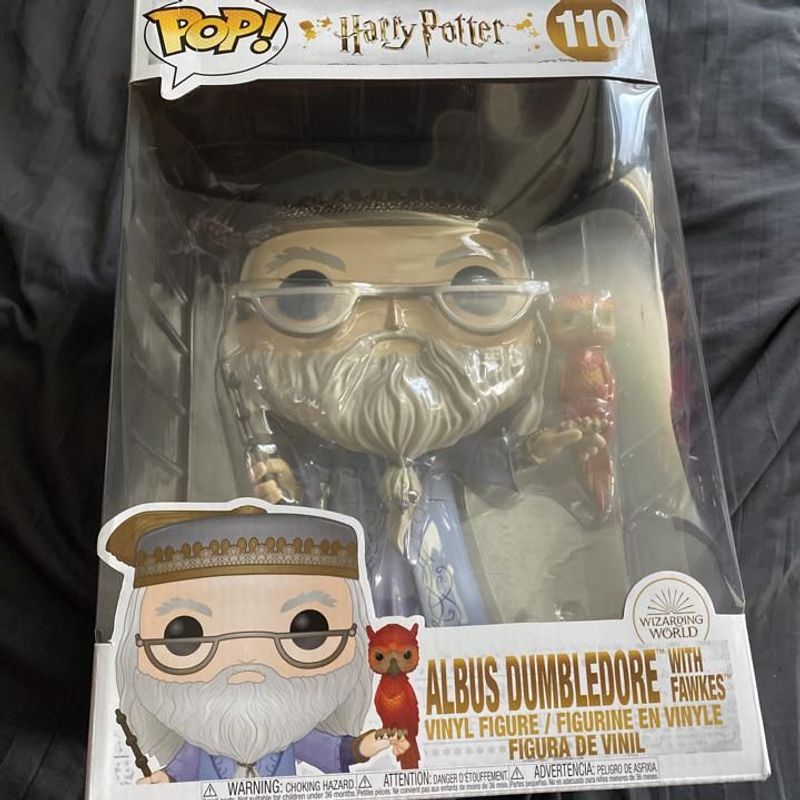 Albus Dumbledore with Fawkes (10 inch)
