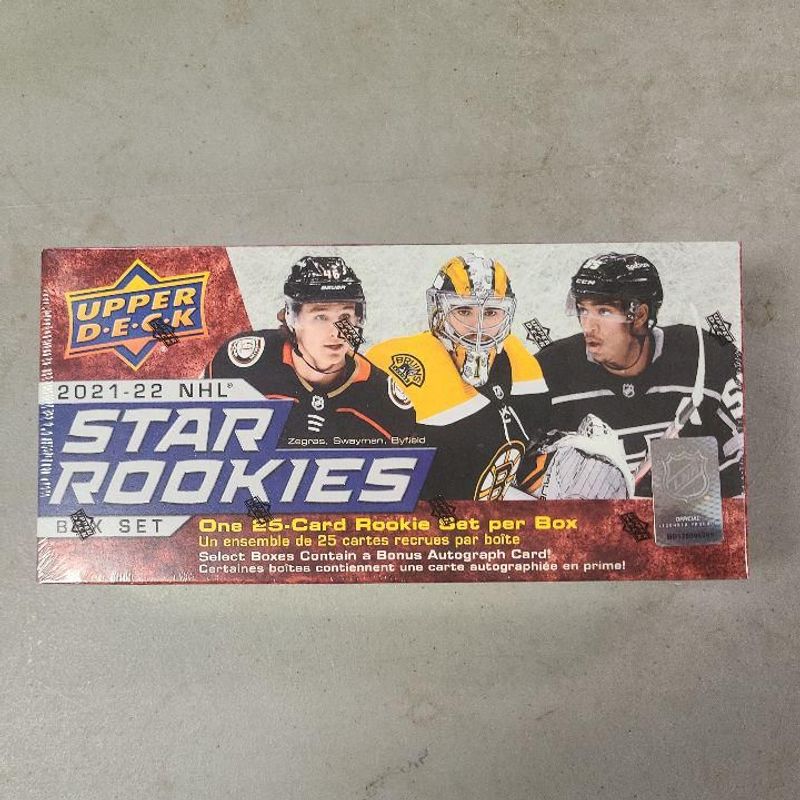 2021-22 Upper Deck Star Rookies Box Set