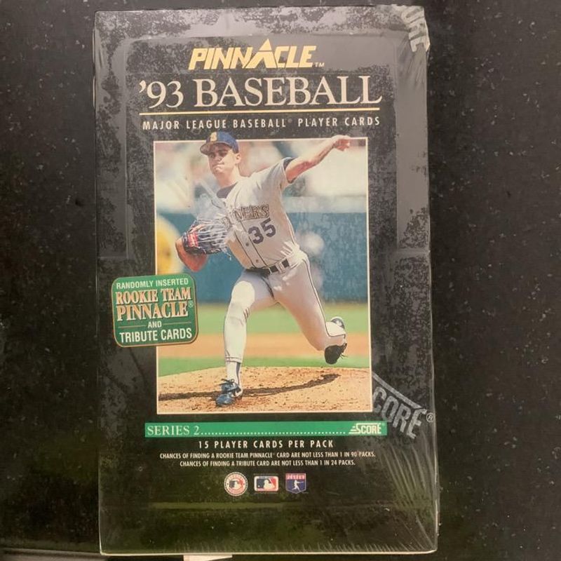 1993 Score Pinnacle Baseball Series 2 Box