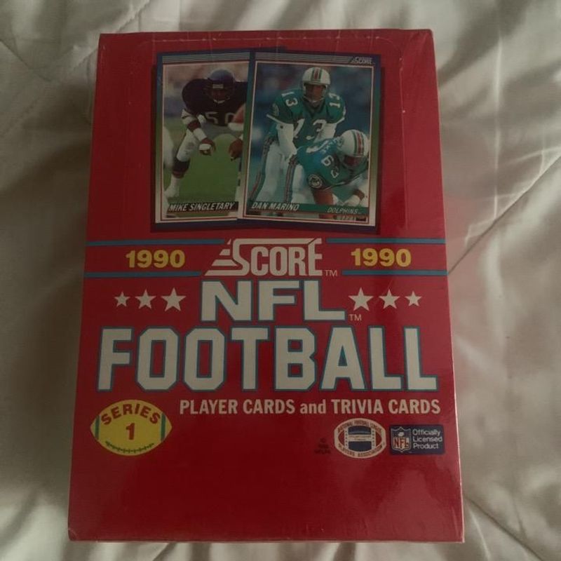 1990 Score NFL Football Series 1 Box