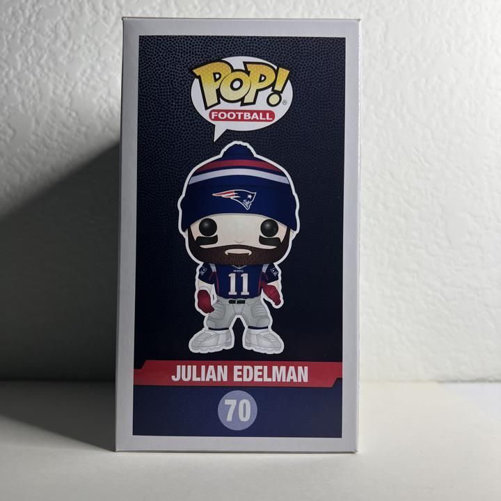 Verified Julian Edelman Funko Pop 