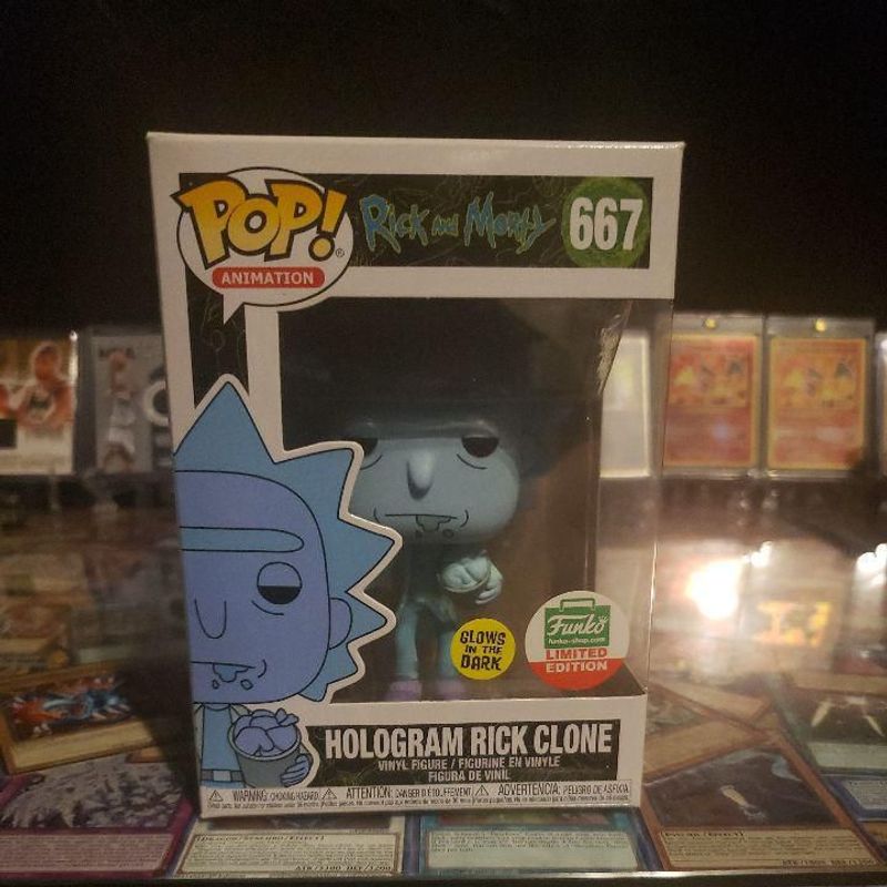 Hologram Rick Clone (Glows in the Dark)