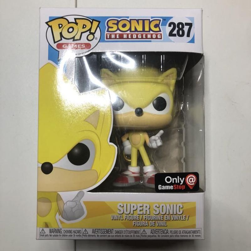 Super Sonic GameStop Exclusive Edition Funko POP Games N°287 