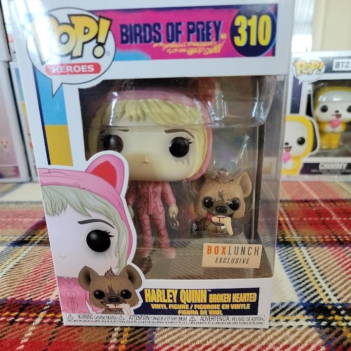 harley quinn funko pop broken hearted
