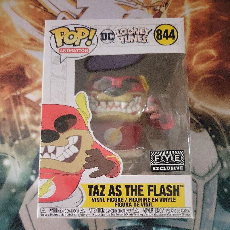 Taz as the Flash