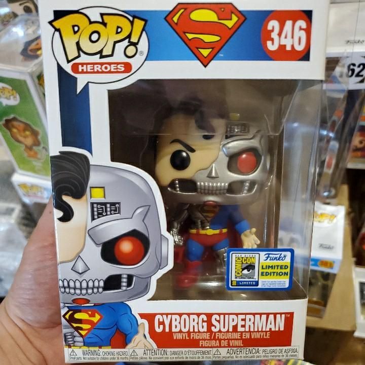 cyborg superman funko pop