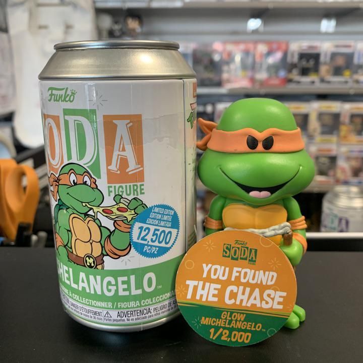 funko soda michelangelo