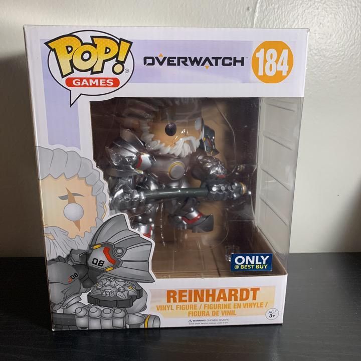 Verified Reinhardt (No Helmet) by Funko Pop! Whatnot