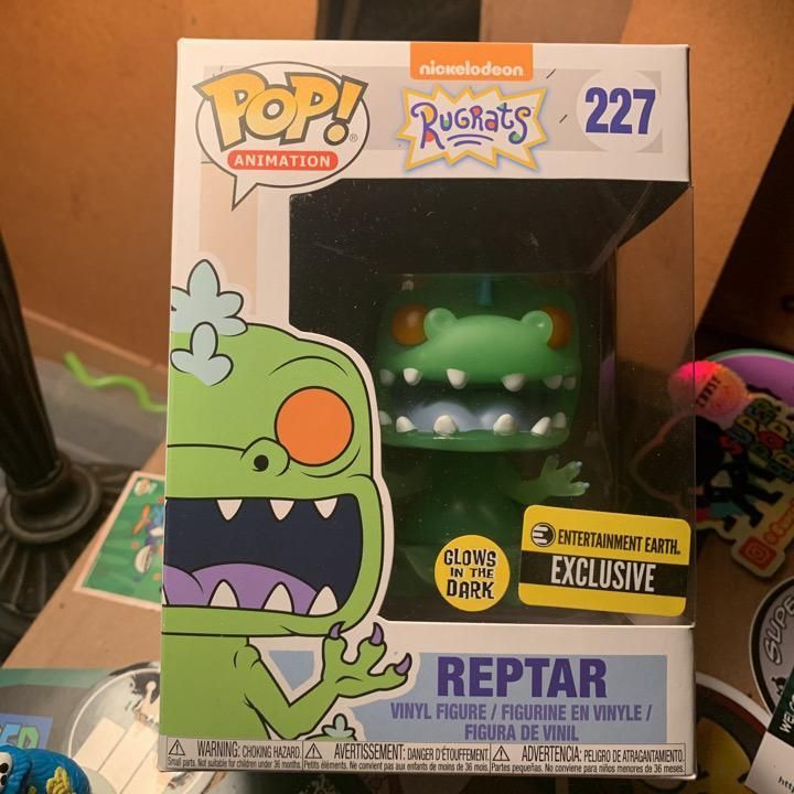 reptar glow in the dark pop