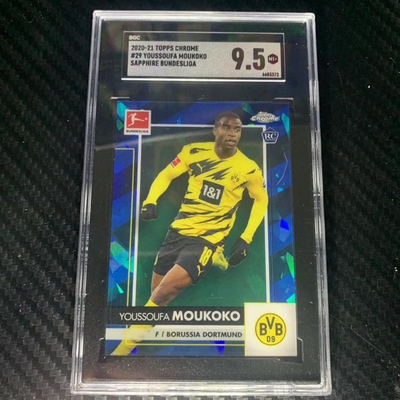 Youssoufa Moukoko - 2020 Topps Chrome Sapphire (Bundesliga)