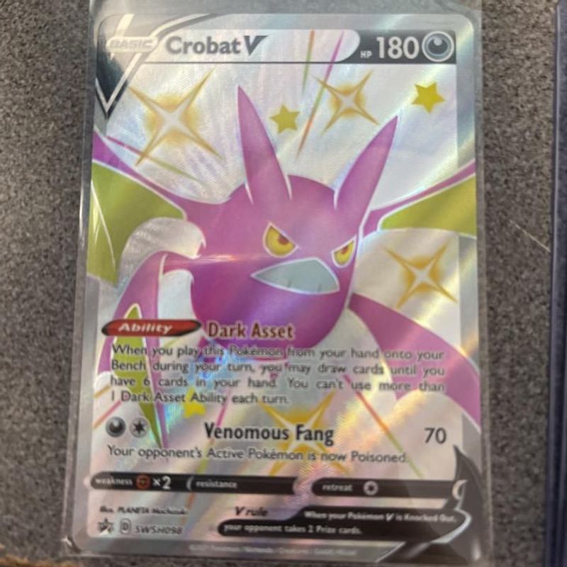 Verified Crobat V Black Star Promo Pokemon Cards Whatnot 6703