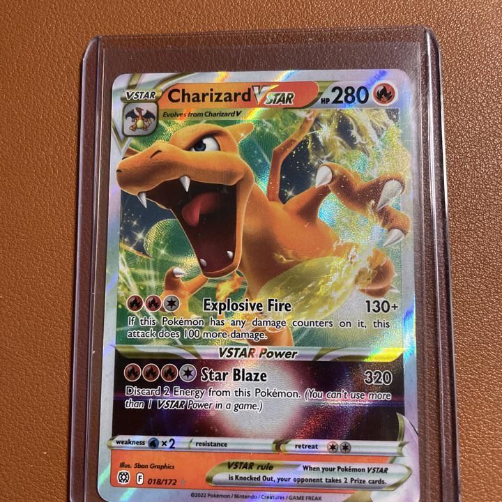 Verified Charizard VSTAR Brilliant Stars (Oversized) Pokemon Cards