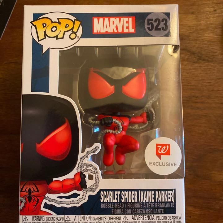 scarlet spider kaine parker funko pop