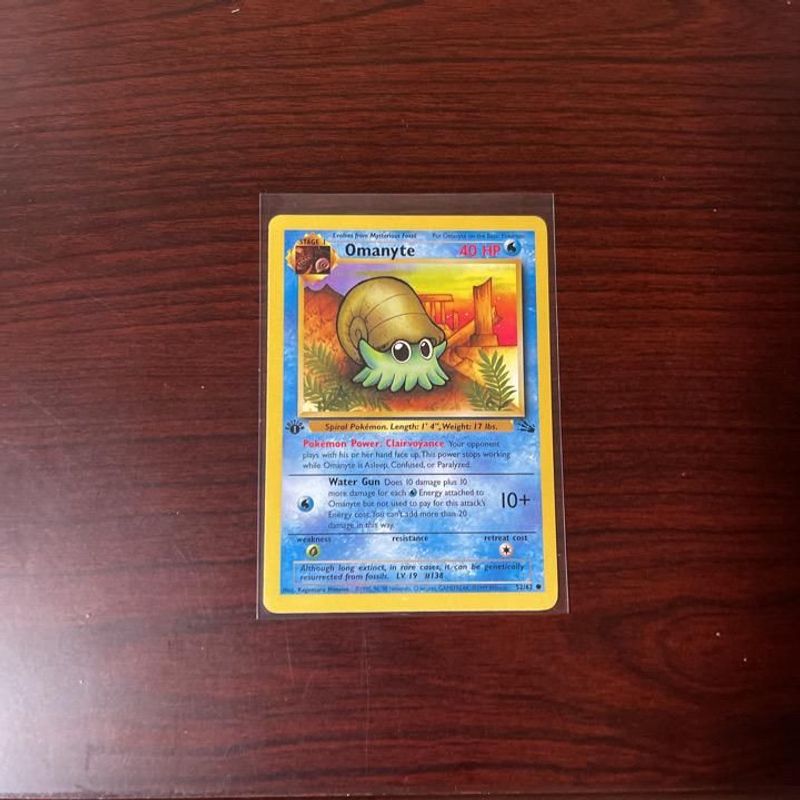 Omanyte - Fossil (1st edition)