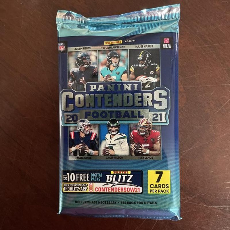 2021 Panini Contenders Football Hobby Pack (7 cards)