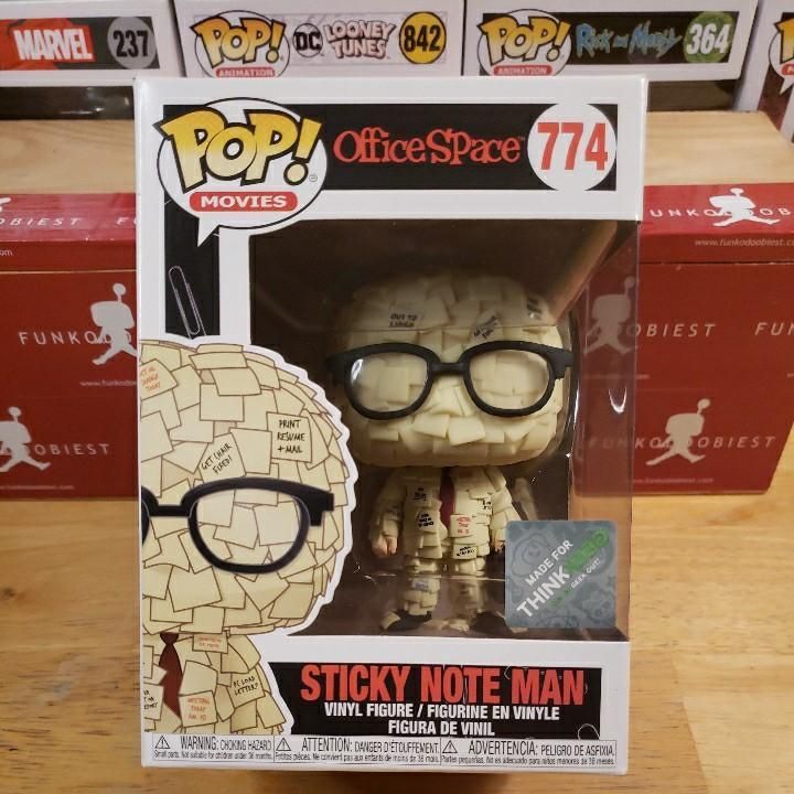 funko pop sticky note man