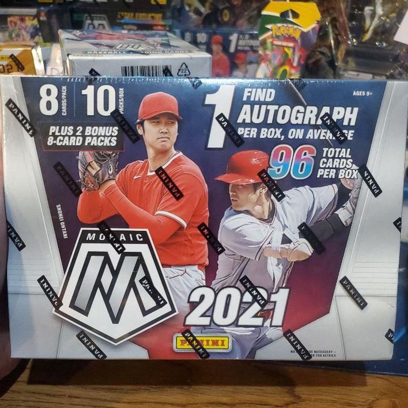 2021 Panini Baseball Mosaic Baseball Mega Box
