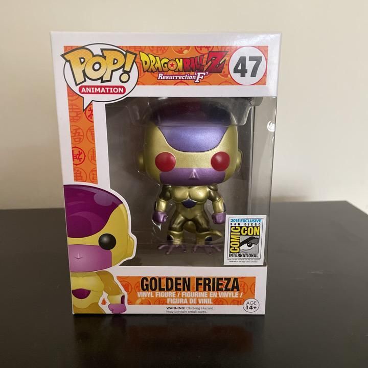 golden frieza pop fake vs real