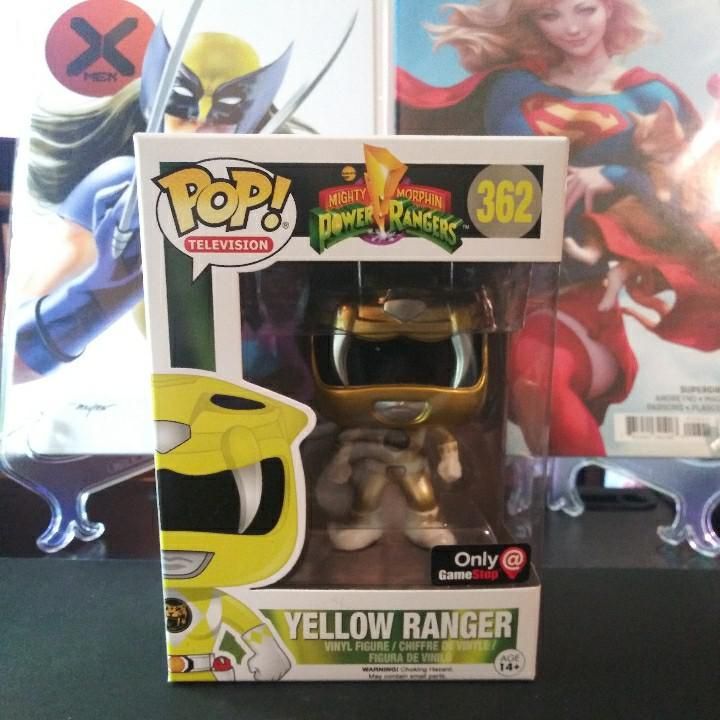 yellow ranger funko pop